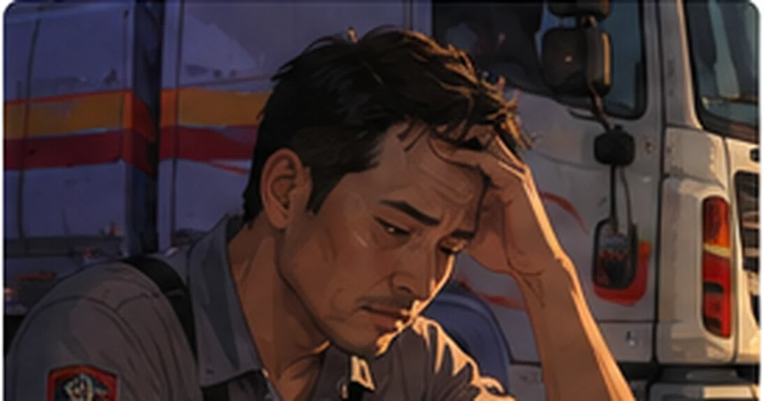 Ilustrasi naratif seseorang yang sedang menata hidup kembali